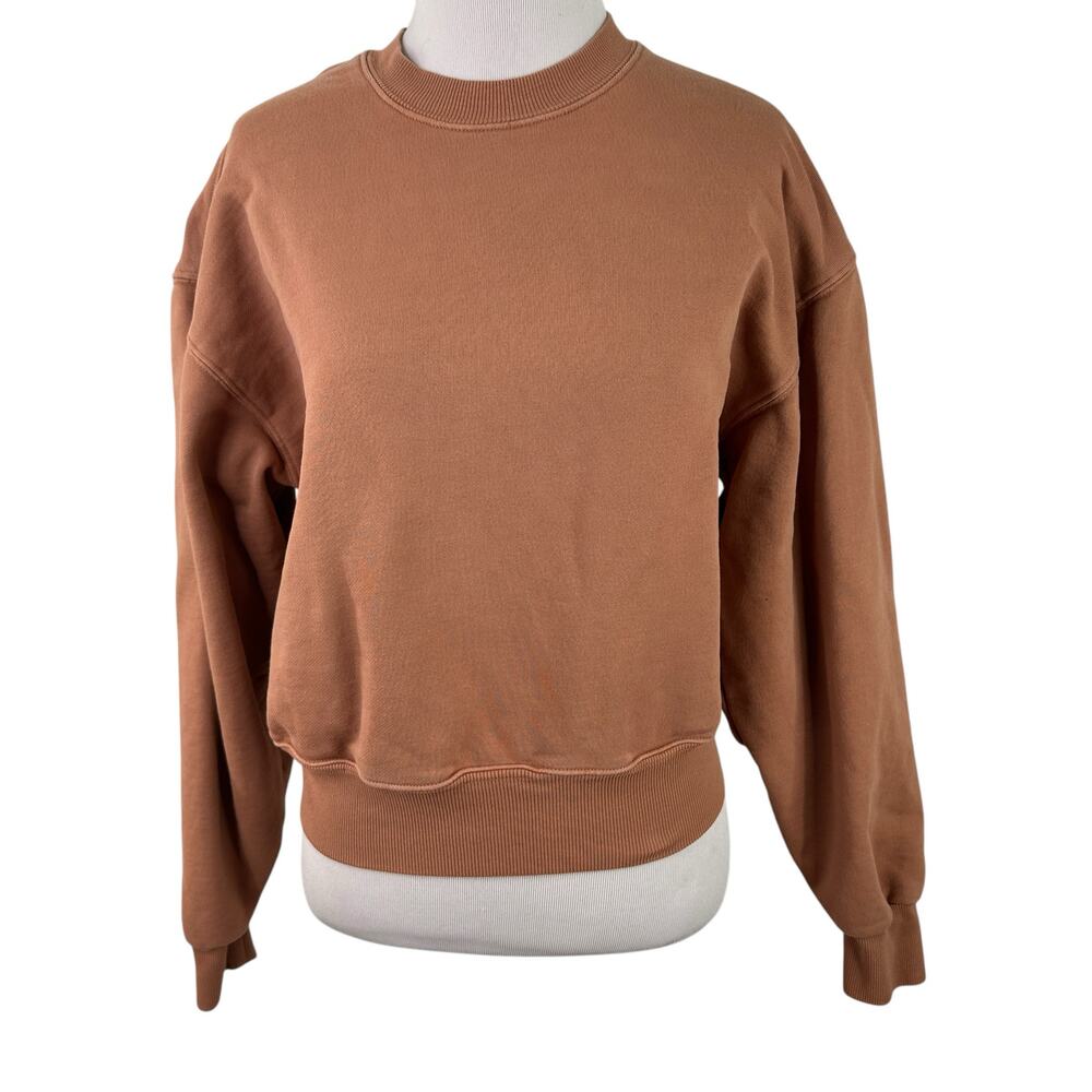 SKIMS Brown Sweatshirt